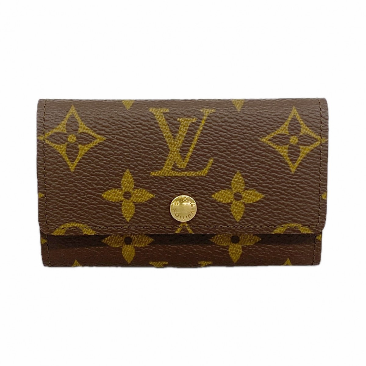 【6dd4293】ルイヴィトン キーケース モノグラム ミュルティクレ6 M62630 ブラウン【中古】メンズ レディース ユニセックス