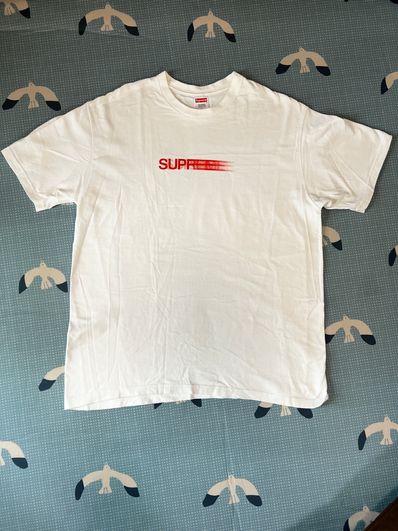 Supreme Motion Logo Tee "White" (20SS)