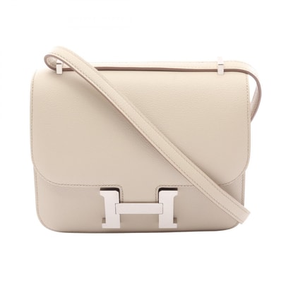 エルメス HERMES コンスタンス3 ミニ ショルダーバッグ バッグ レザー エバーカラー エバーカラー ベトン C刻印(2018年製造) レディース アイボリー系 【中古】