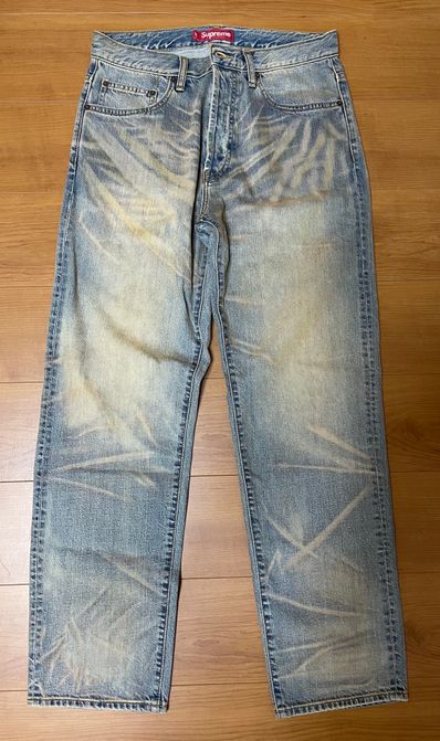 Supreme Regular Jean (25FW) "Dirty Indigo"