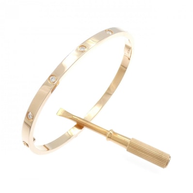 カルティエ ラブブレスレット スモール 10P