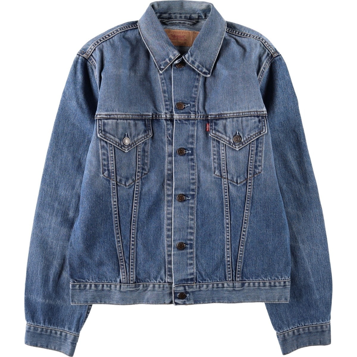 古着 00年代 リーバイス Levi's 70500 0475 ユーロモデル デニムジャケット Gジャン メンズXL相当/eaa671015