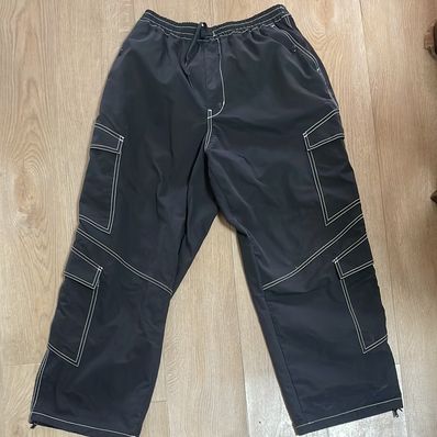 XLARGE RIPSTOP CARGO PANTS "BLACK"