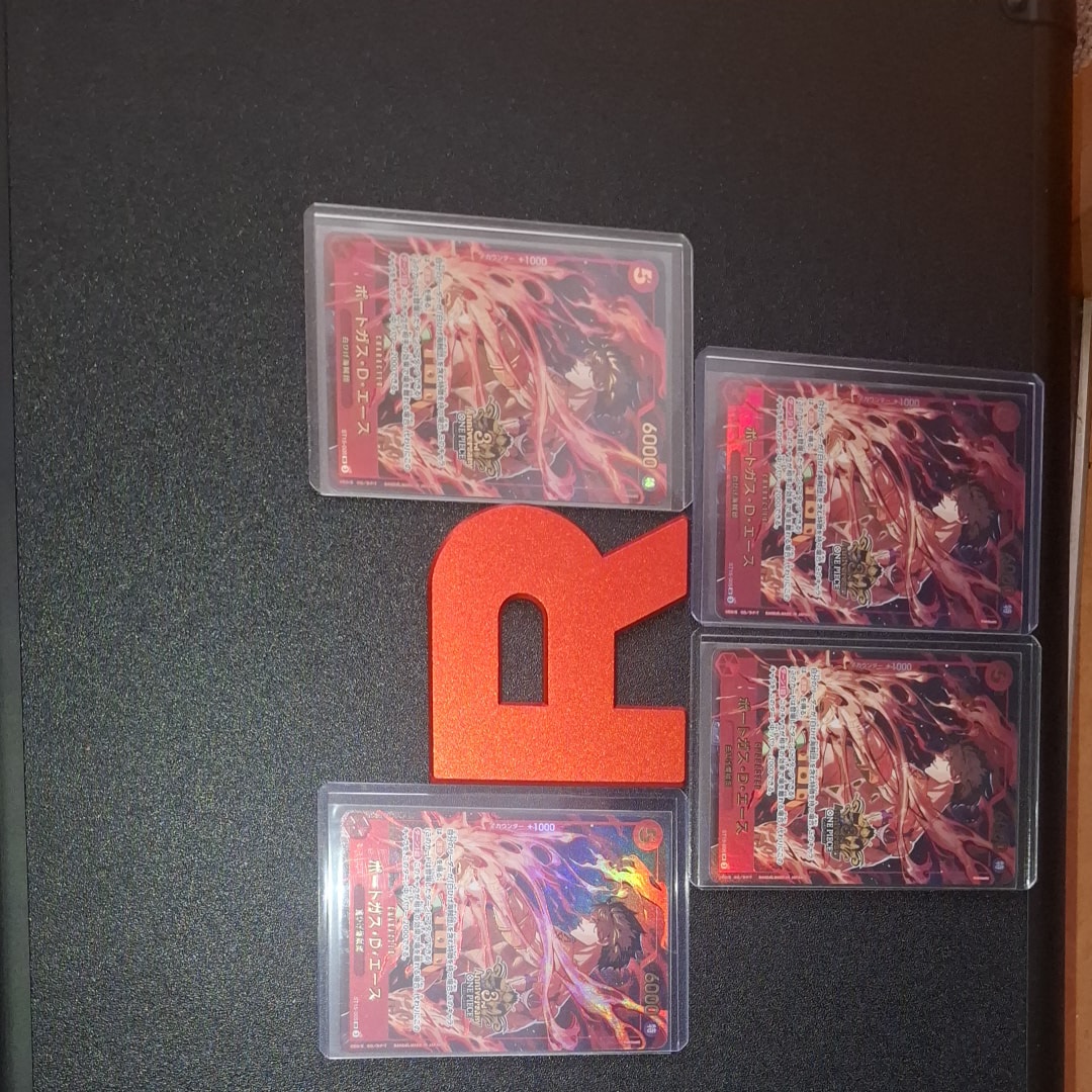 ポートガス・D・エース SR [ST15-005](プロモーションカード「3rd アニバーサリーセット」)