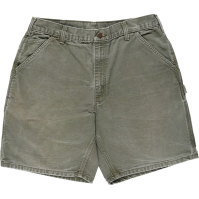 古着 カーハート Carhartt ORIGINAL FIT ダック地ペインターショーツ ショートパンツ メンズw34相当/eaa620689