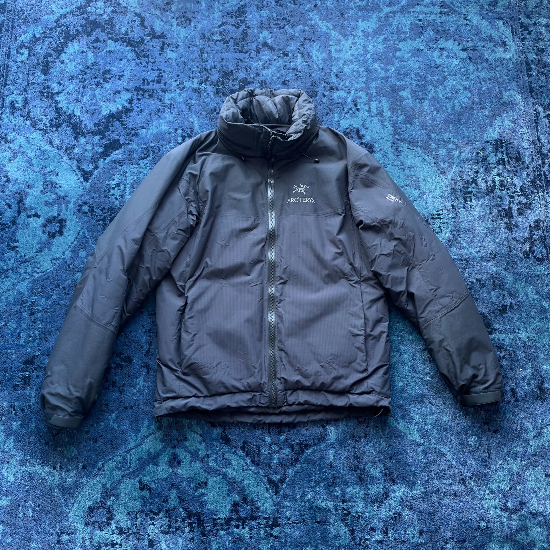 ARC’TERYX FISSON PRIMALOFT GORE-TEX インサレート ナイロンジャケット S ブラック