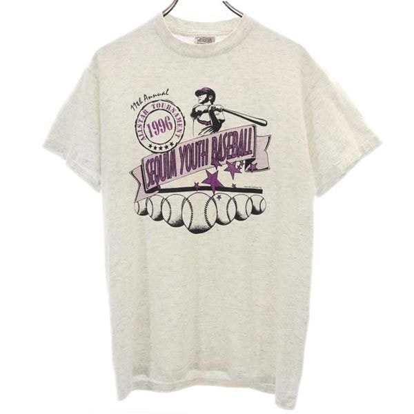 ONEITA オニータ 90s オールド 半袖 Tシャツ M グレー系