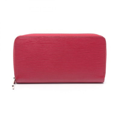 ルイ・ヴィトン LOUIS VUITTON ジッピーウォレット エピ フューシャ ラウンド長財布 財布 レザー レディース ピンク系 M60305 【中古】