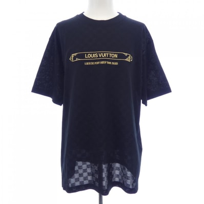 ルイヴィトン LOUIS VUITTON エンベリッシュドダミエピケTシャツ HTY10WJUV Tシャツ