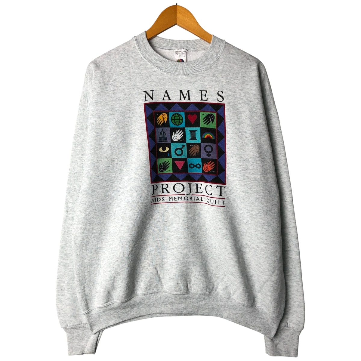 古着 90年代 フルーツオブザルーム FRUIT OF THE LOOM プリントスウェットシャツ トレーナー メンズXL相当 ヴィンテージ/eaa606535