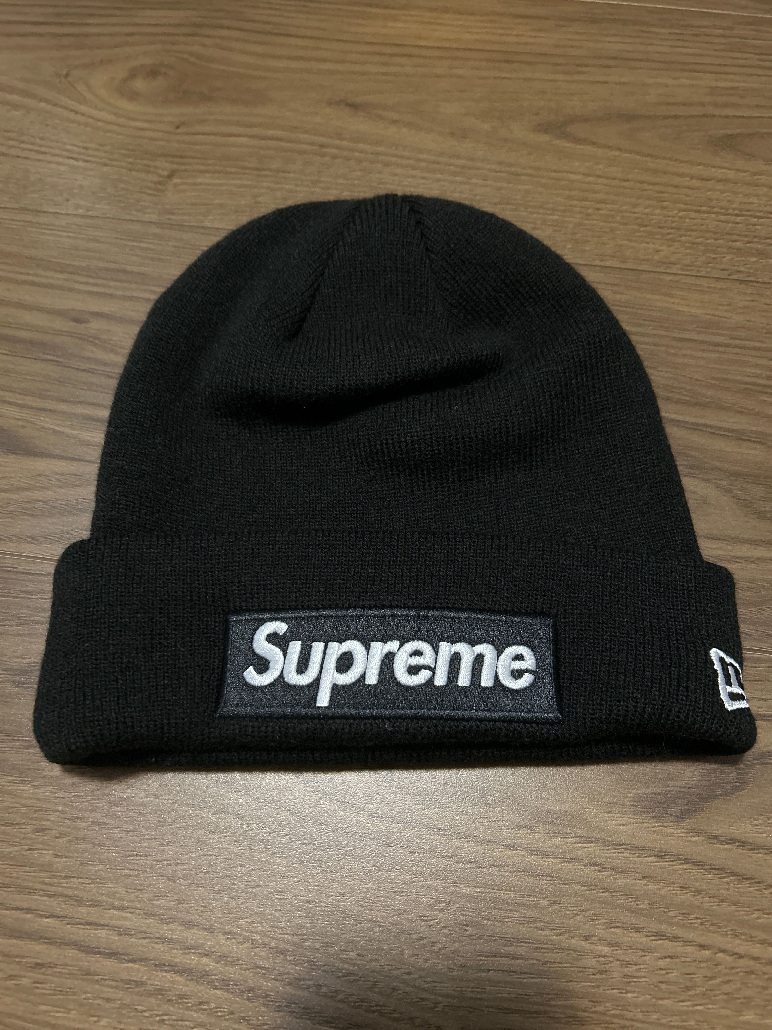 Supreme New Era Box Logo Beanie "Black" (23FW)
