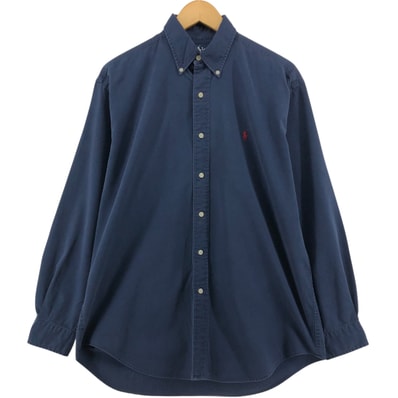 古着 ラルフローレン Ralph Lauren BLAIRE 長袖 ボタンダウンシャツ メンズM相当/eaa534401