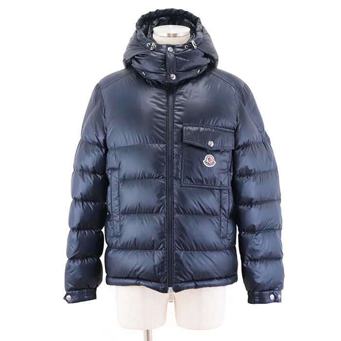 【未使用】 モンクレール 2023年製 WOLLASTON ウォラストン ダウンジャケット メンズ ネイビー 1 MONCLER