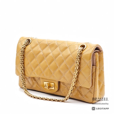 CHANEL シャネル シャネル 2.55 マトラッセ シャネル 2.55 11094882 ショルダーバッグ Patent Leather キャメル レディース