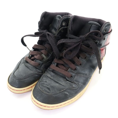 POLO RALPH LAUREN ポロラルフローレン ハイカット スニーカー 27 黒