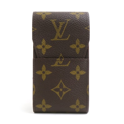 ルイ ヴィトン LOUIS VUITTON シガレットケース モノグラム エテュイ シガレット モノグラムキャンバス ブラウン ユニセックス M63024【中古】 r11029k