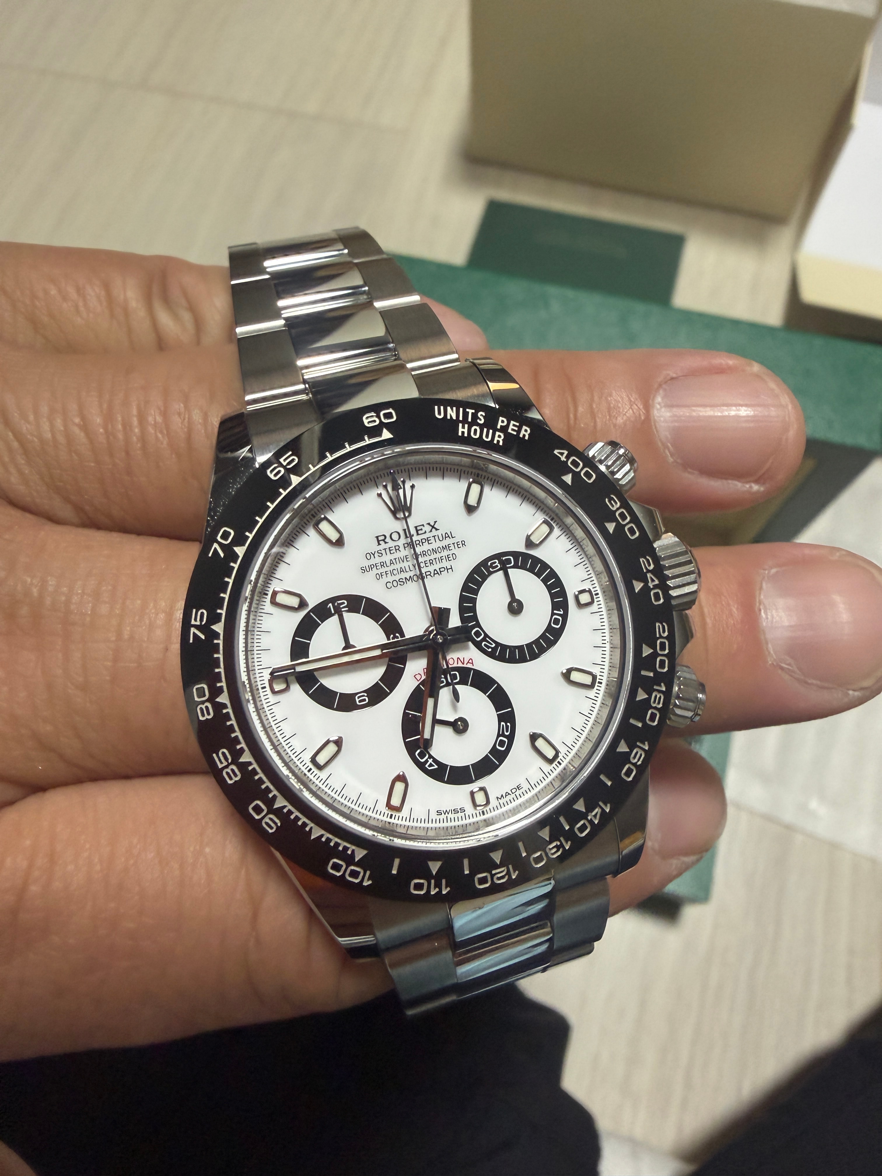 ROLEX Cosmograph DAYTONA White Dial 116500LN