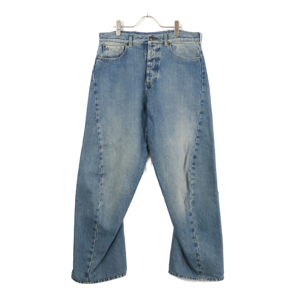 メゾンマルジェラ 1 10【国内正規/24AW】S50LA0234 ダイアゴナルシーム デニムパンツ 32
