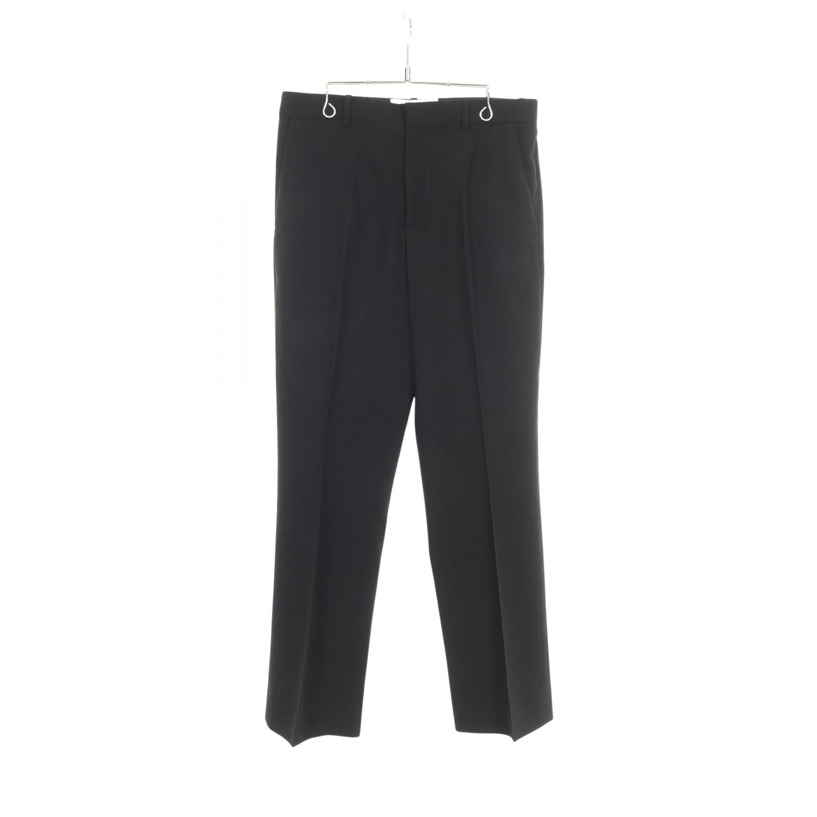ロエベ LOEWE パンツ 衣料品 ボトムス ウール メンズ ブラック系 HB44Y04X03 【中古】