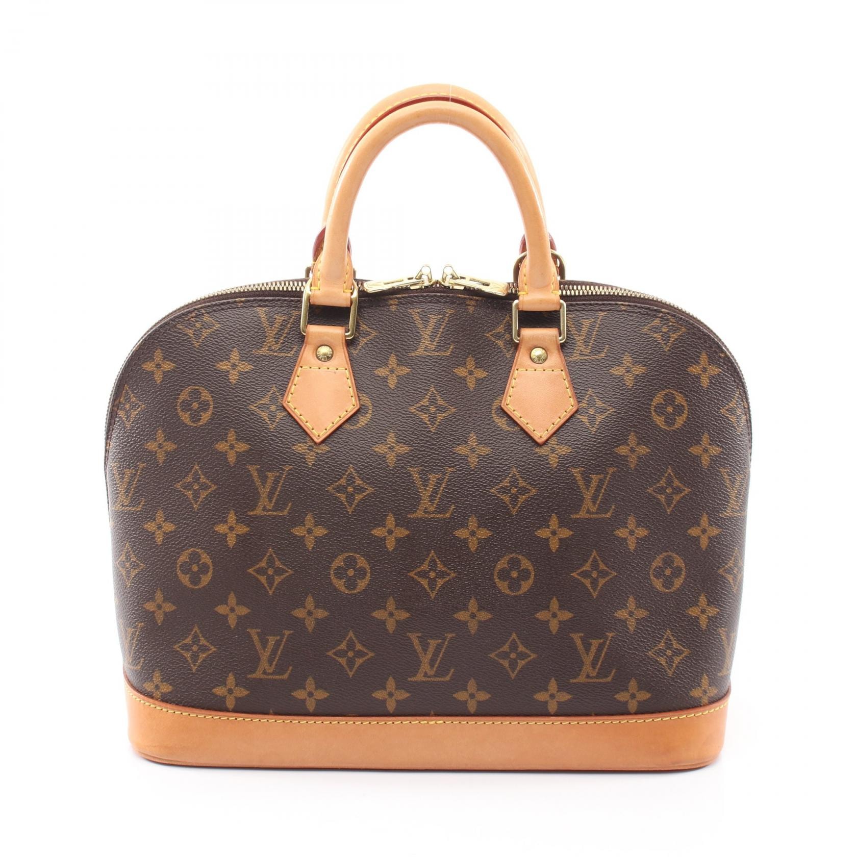 ルイ・ヴィトン LOUIS VUITTON アルマPM ハンドバッグ バッグ PVCコーティングキャンバス レザー モノグラム レディース ブラウン系 M51130 【中古】