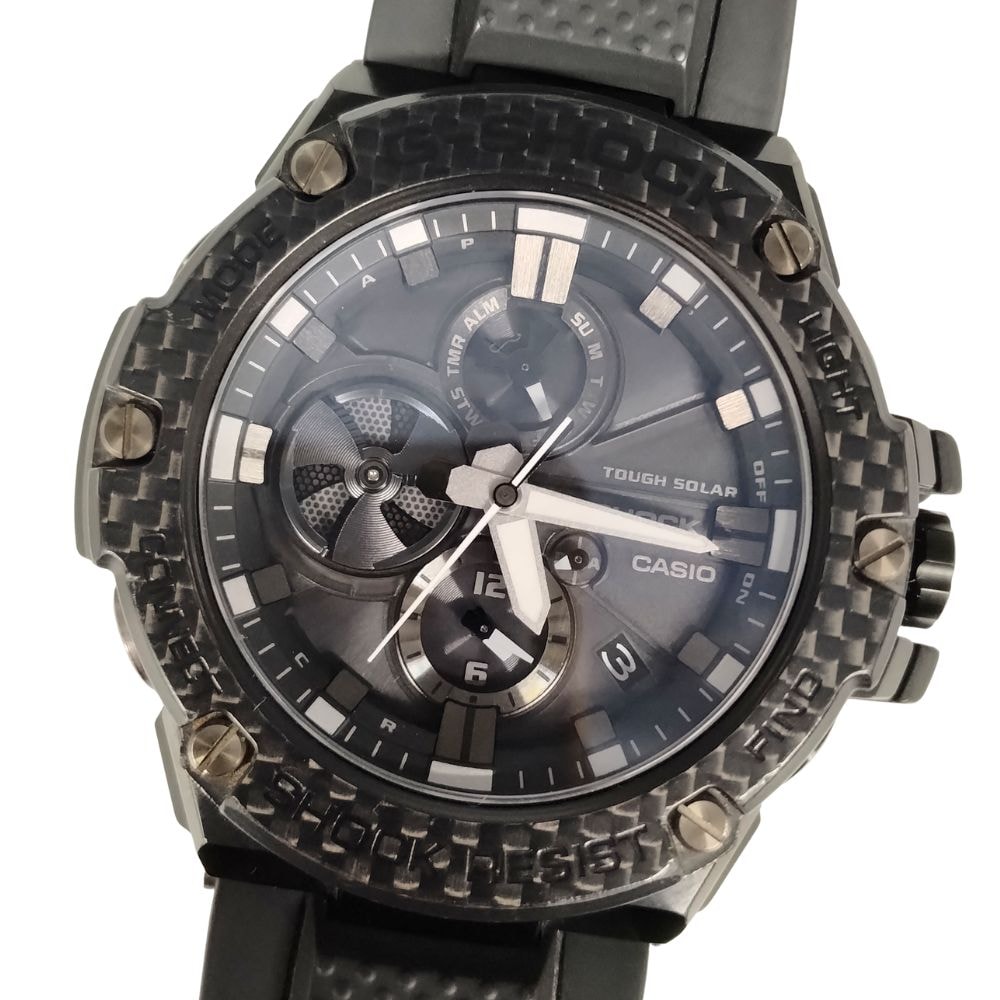 CASIO カシオ GST-B100 G-STEEL タフソーラー 腕時計 ブラック C826