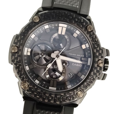CASIO カシオ GST-B100 G-STEEL タフソーラー 腕時計 ブラック C826