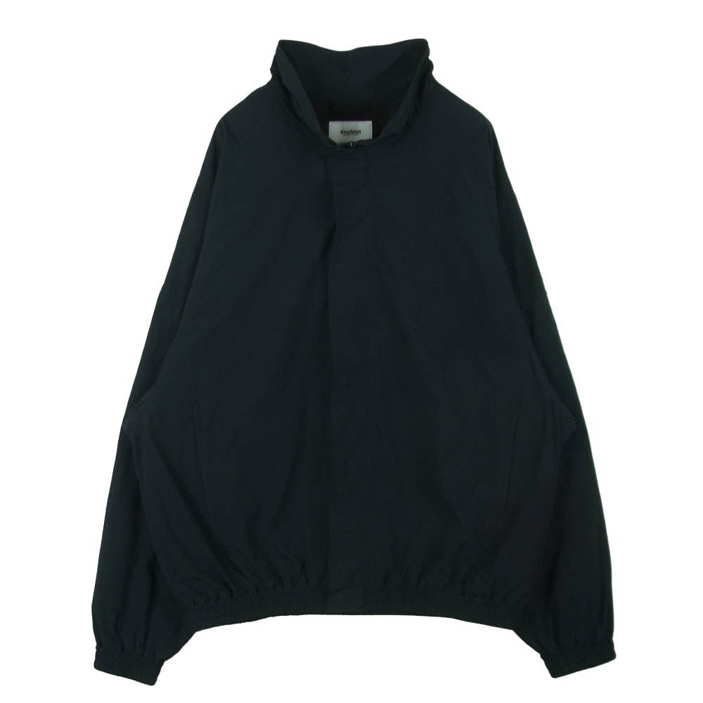 doublet ダブレット 23AW 23AW08BL171 EMBROIDERY TRACK JACKET エンブロイダリー バック刺繍 ナイロン トラック ジャケット ダークネイビー系 XL【中古】