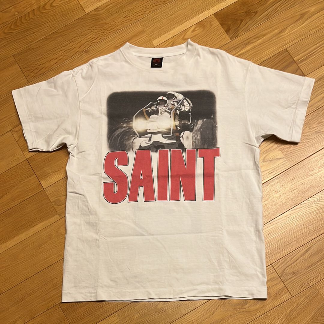 セントマイケル 24SS x フリーダム ショート スリーブ Tシャツ "ホワイト"