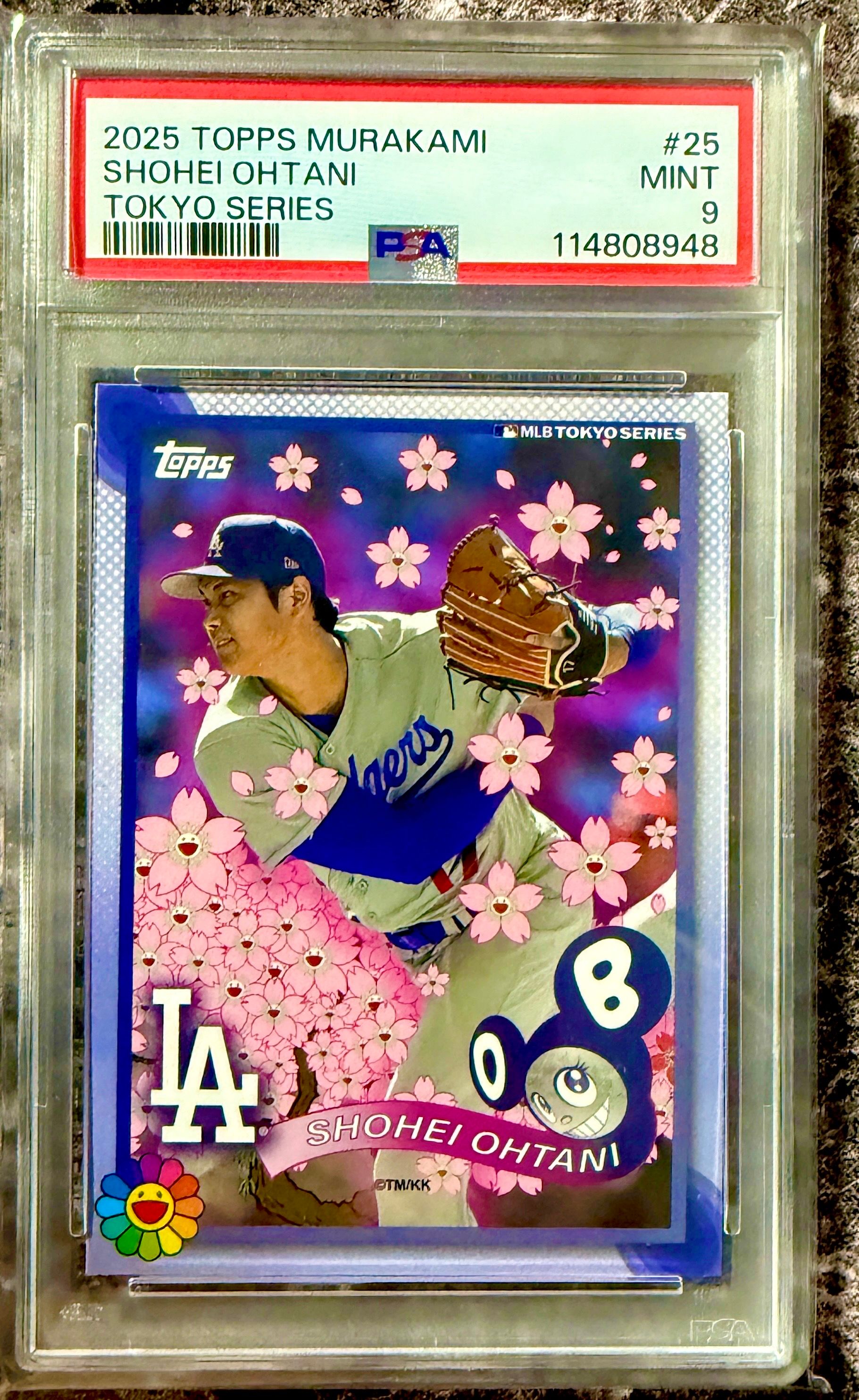 大谷翔平 (村上隆 + MLB ワールドツアー 東京シリーズ 2025 トップストレーディングカード ボックスセット)