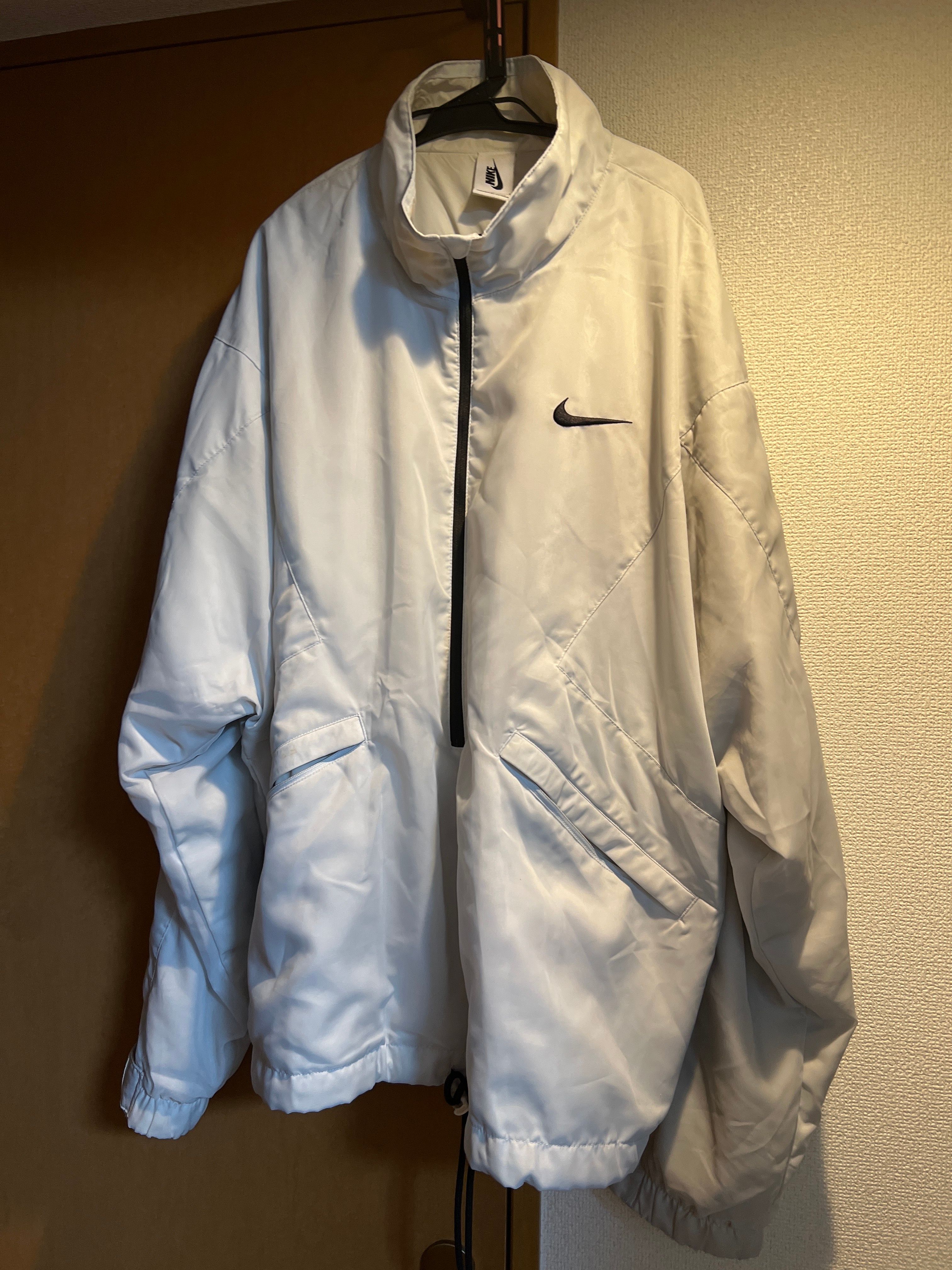FEAR OF GOD / Nike Half Zip Jacket "White"