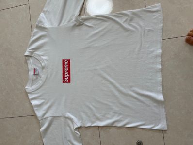 Supreme Box Logo L/S Tee "White"
