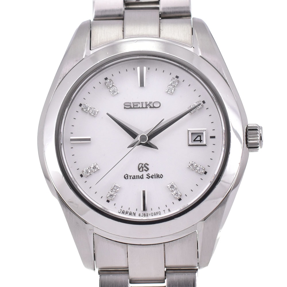 値下 セイコー SEIKO STGF273/4J52-0AB0 グランドセイコー 16P ダイヤモンド レディース 良品 内箱・保証書付き B#144222