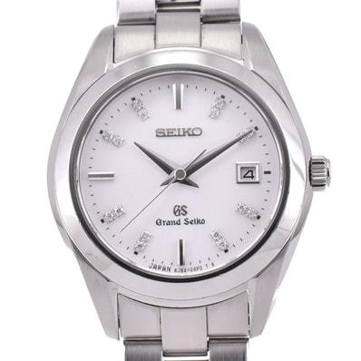 値下 セイコー SEIKO STGF273/4J52-0AB0 グランドセイコー 16P ダイヤモンド レディース 良品 内箱・保証書付き B#144222