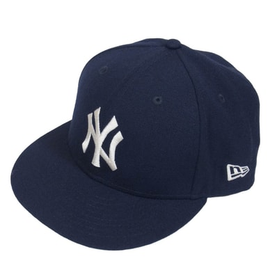 NEW ERA ニューエラ キャップ the Apartment ジアパートメント別注 ニューヨークヤンキース ベースボール キャップ 帽子 ネイビー系 60.6cm【中古】