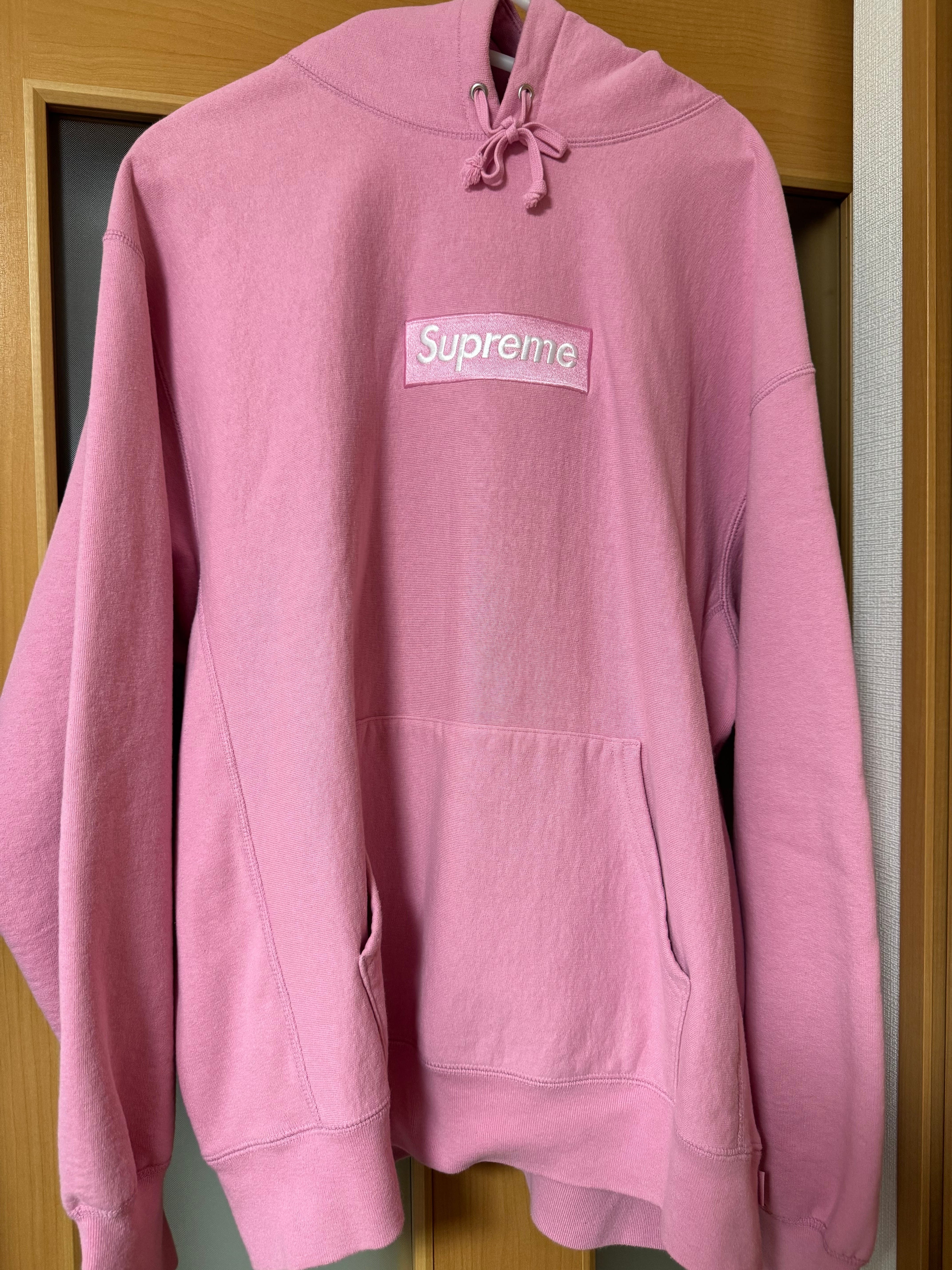 Supreme Box Logo Hooded Sweatshirt "Pink" (24FW)
