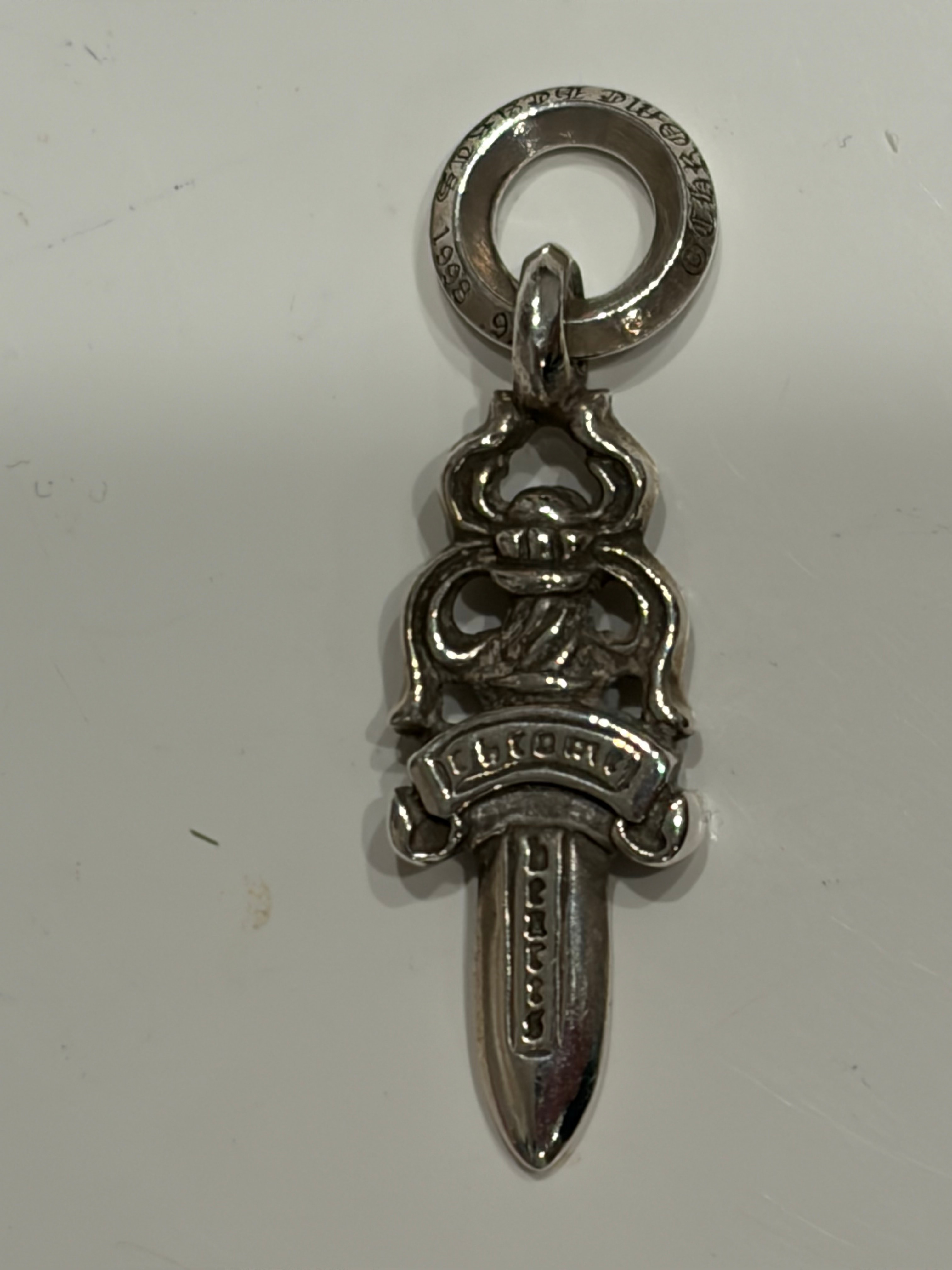 Chrome Hearts # 5 Dagger Charm "Silver"