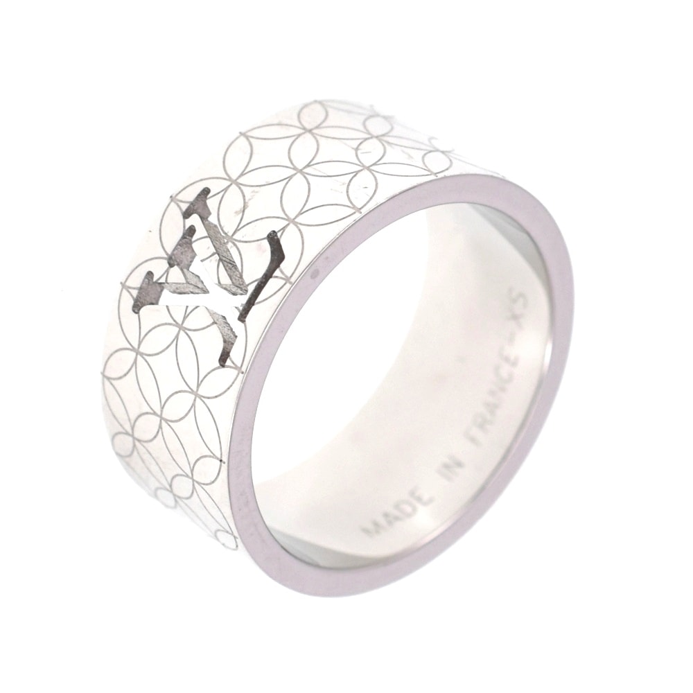 ルイ・ヴィトン LOUIS VUITTON M00514 シャンゼリゼ リング サイズ55/JP15 メタル シルバー メンズ S#141229