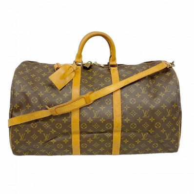 【6dd4806】ルイヴィトン ボストンバッグ モノグラム キーポルバンドリエール55 M41414 ブラウン【中古】メンズ レディース ユニセックス