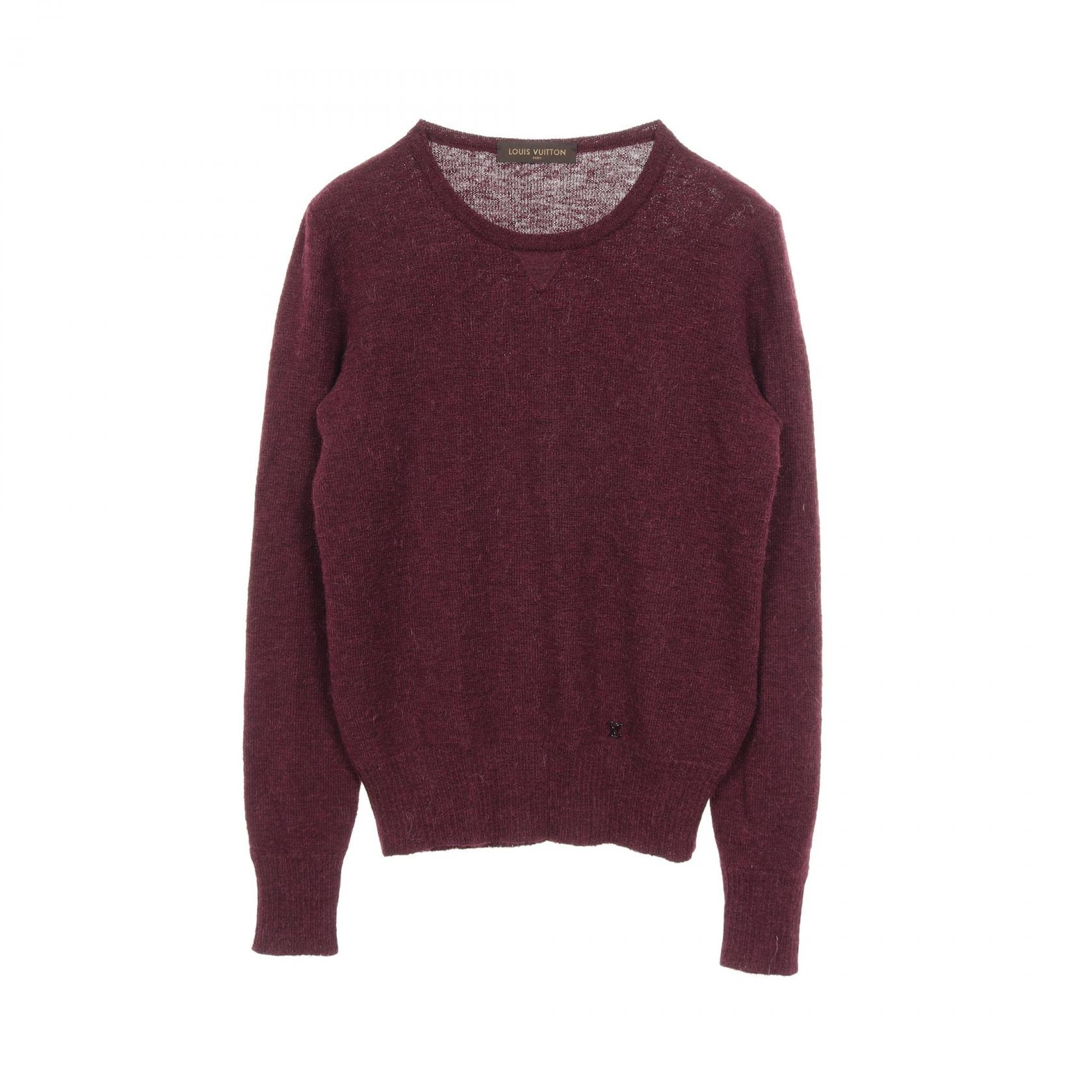 ルイ・ヴィトン LOUIS VUITTON ニット 衣料品 トップス ウール アルパカ メンズ パープル系 【中古】