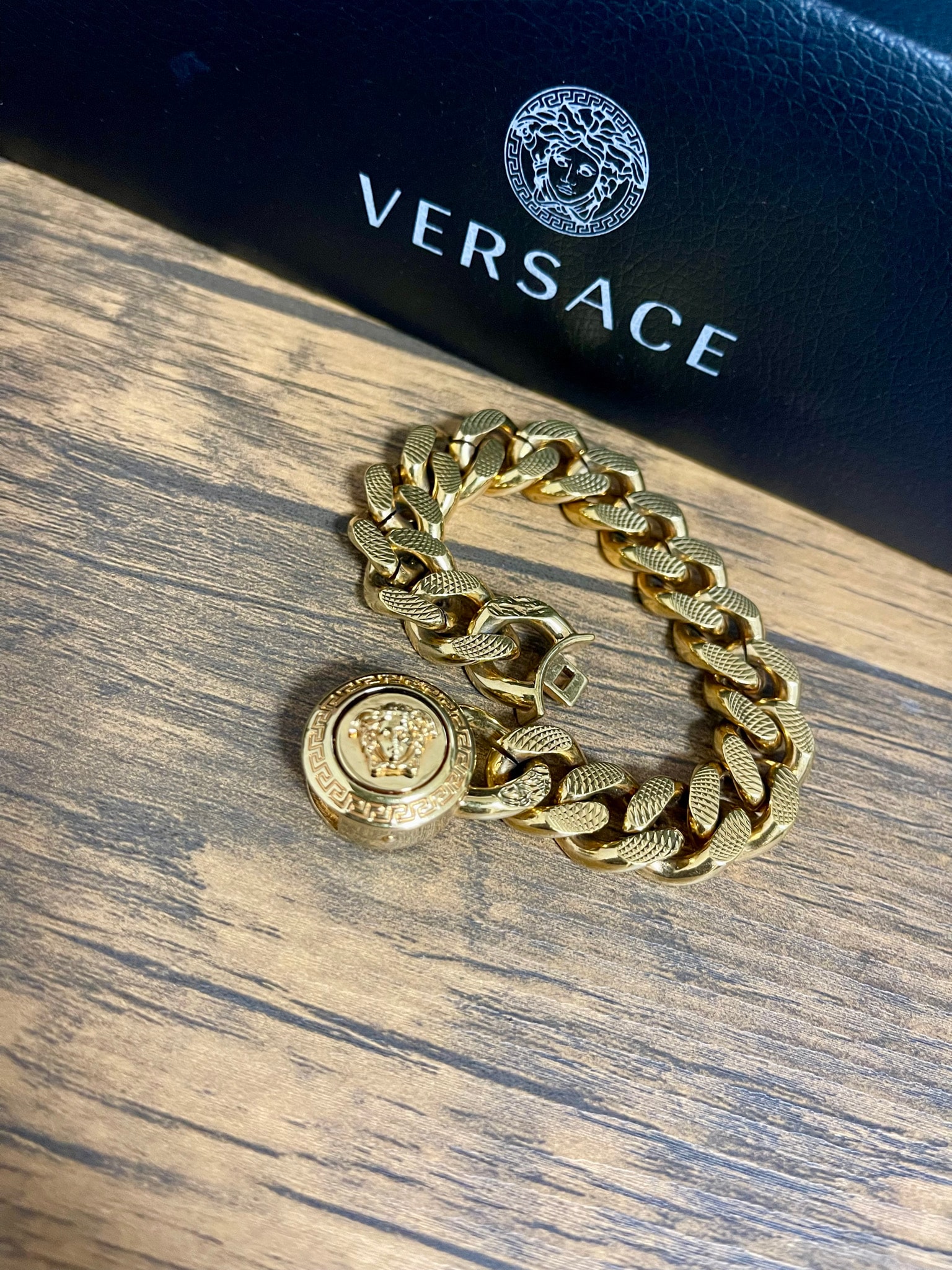 Versace Medusa Chain Bracelet "Gold"