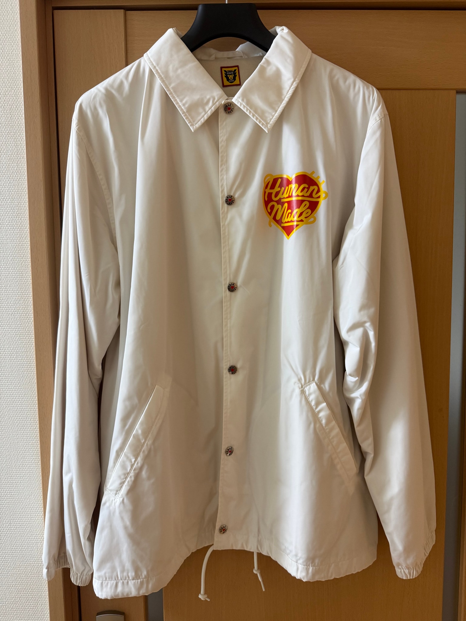 HUMAN MADE Coach Jacket "White"