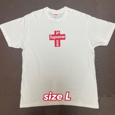 Supreme Cross Box Logo Tee "White"