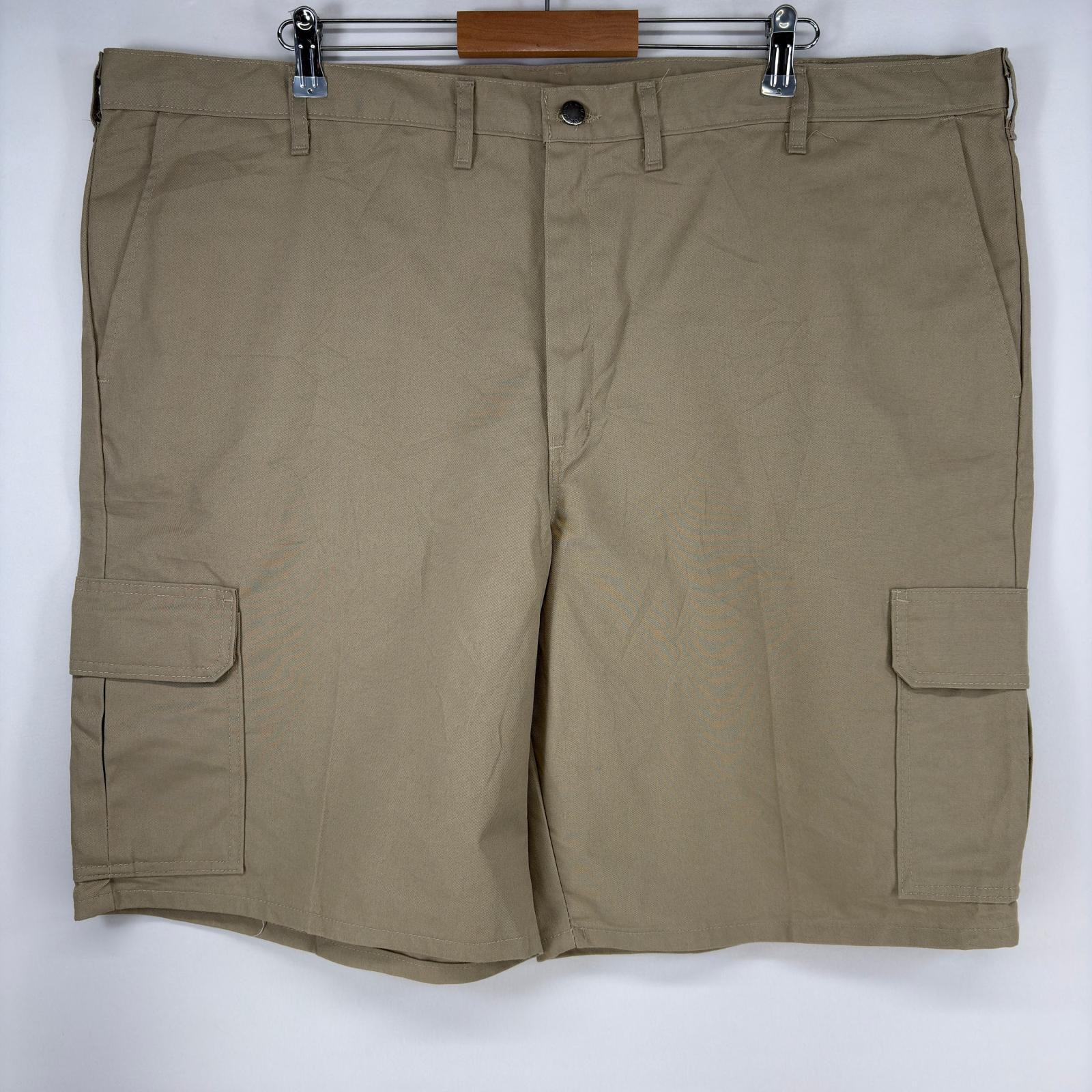 古着 ディッキーズ Dickies ショートパンツ ワーク カーゴパンツ ハーフパンツ 大きいサイズ サイズ w46 ベージュ メンズ