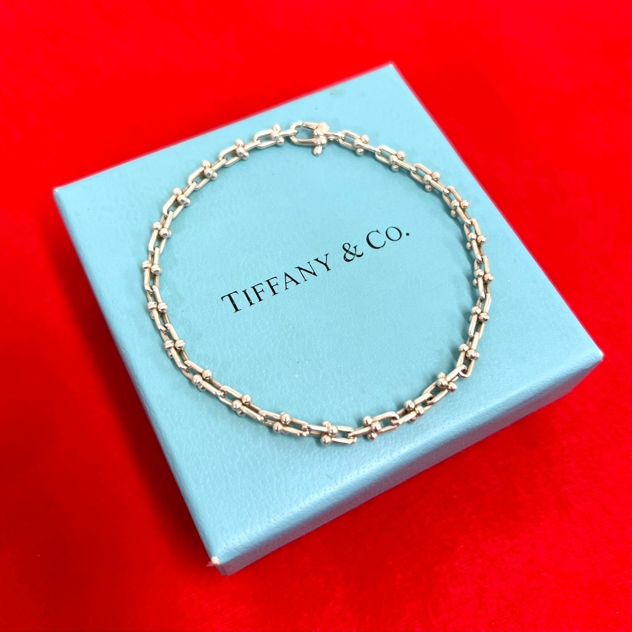 TIFFANY&Co. ティファニー ハードウェア マイクロリンク ブレスレット シルバー925 ブレスレット シルバー
 39134