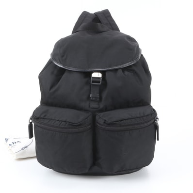■美品 プラダ テスート ナイロントライアングルロゴリュックサック