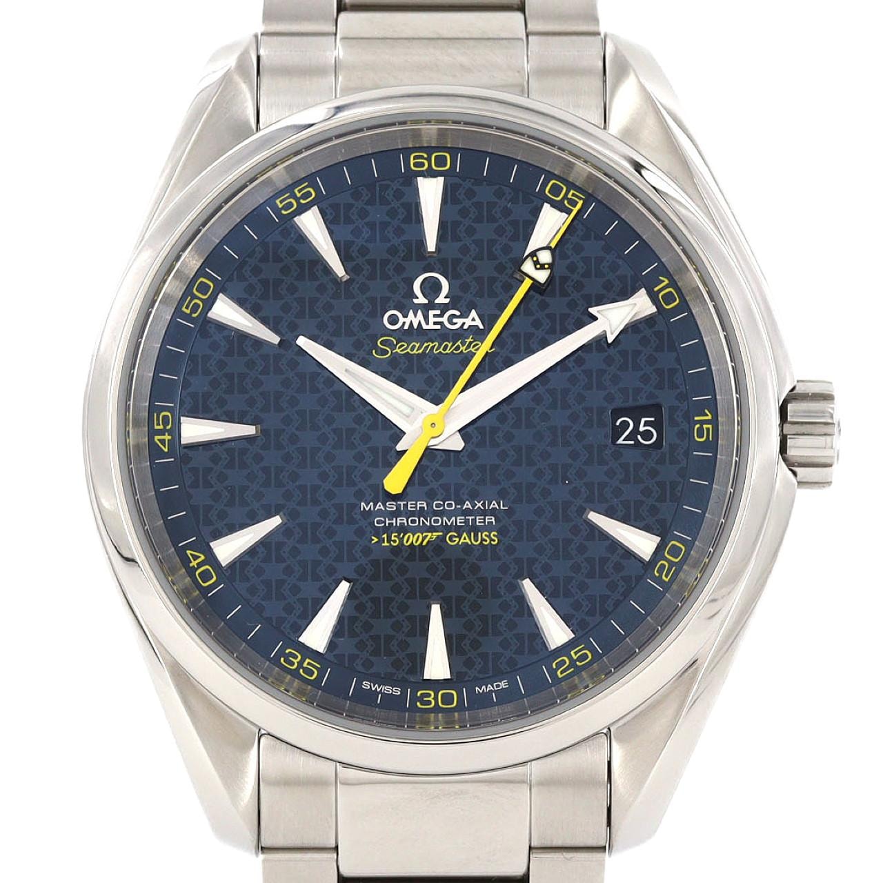 オメガ シーマスターアクアテラ・ジェームズ・ボンド""007 LIMITED"" 231.10.42.21.03.004 SS 自動巻
