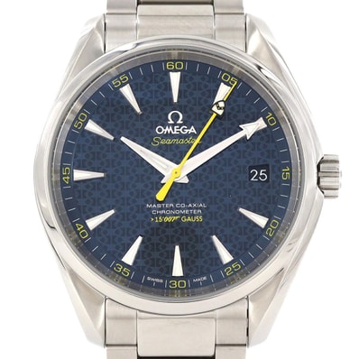 オメガ シーマスターアクアテラ・ジェームズ・ボンド""007 LIMITED"" 231.10.42.21.03.004 SS 自動巻