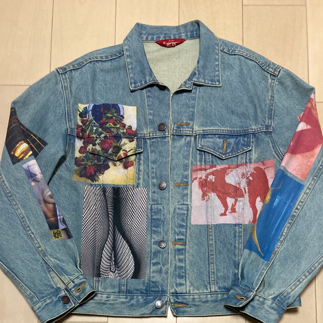 Supreme Daido Moriyama Denim Trucker Jacket "Blue"