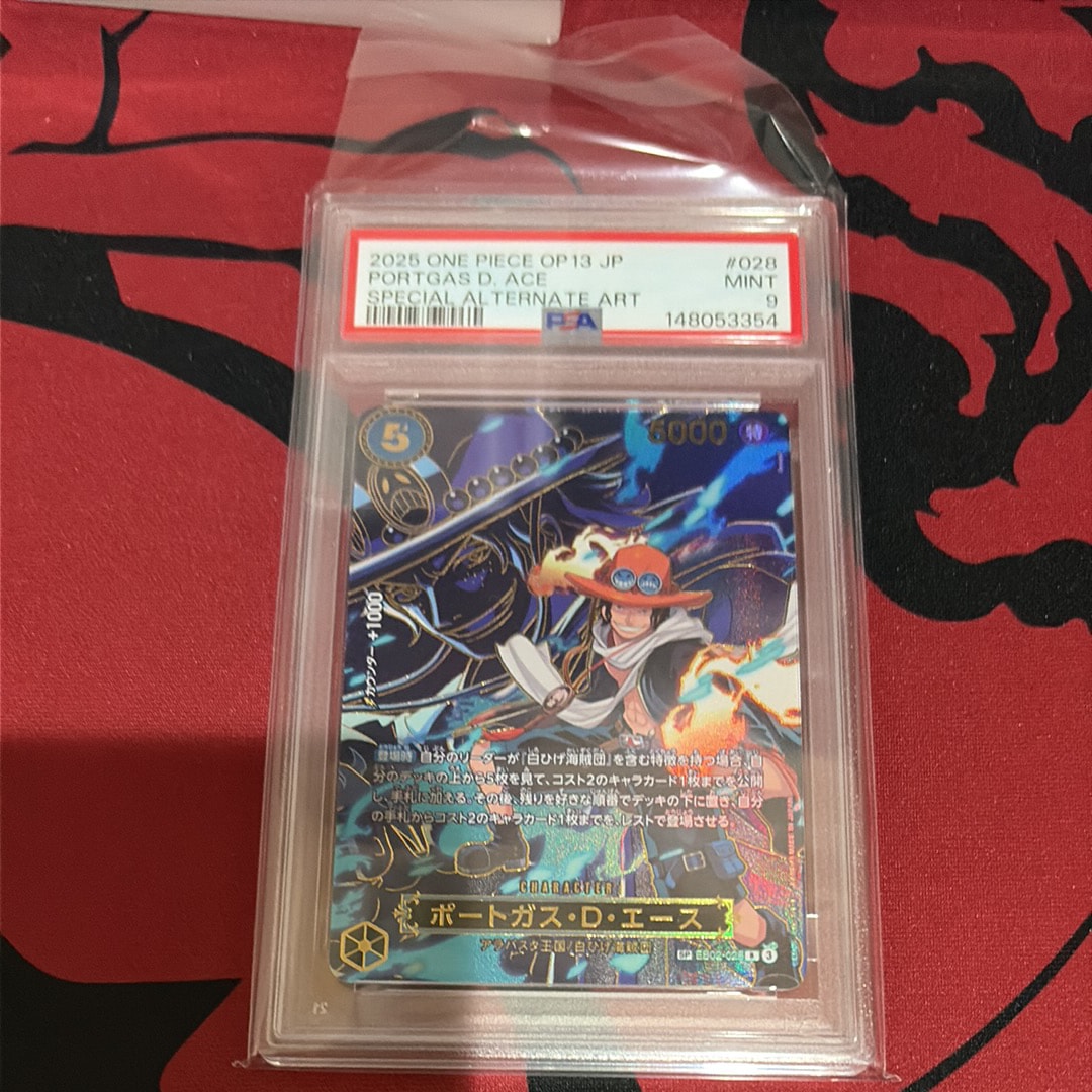 PSA10】ポートガス・D・エース R-SPC [EB02-028](ブースターパック