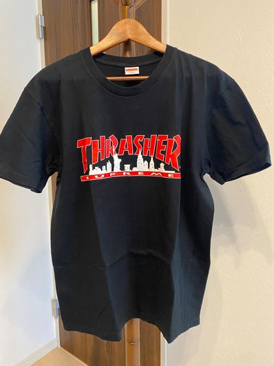 Supreme / Thrasher® Skyline Tee "Black"